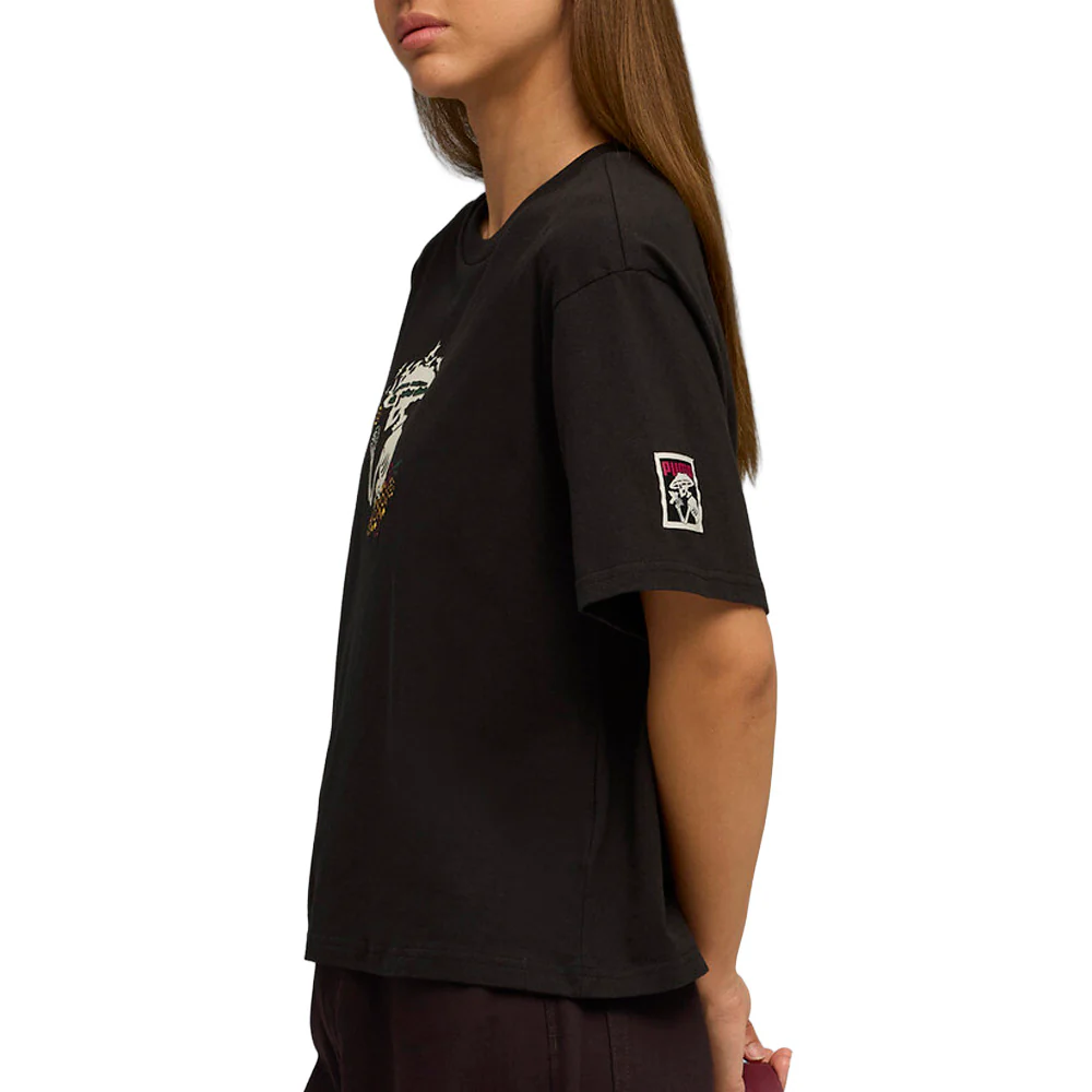 Wardrobe Essentials Dia De Muertos Relaxed Crew Neck Short Sleeve T-Shirt - Image 5