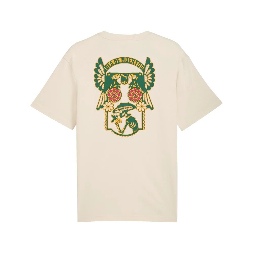 Wardrobe Essentials Dia De Muertos Relaxed Crew Neck Short Sleeve T-Shirt - Image 2
