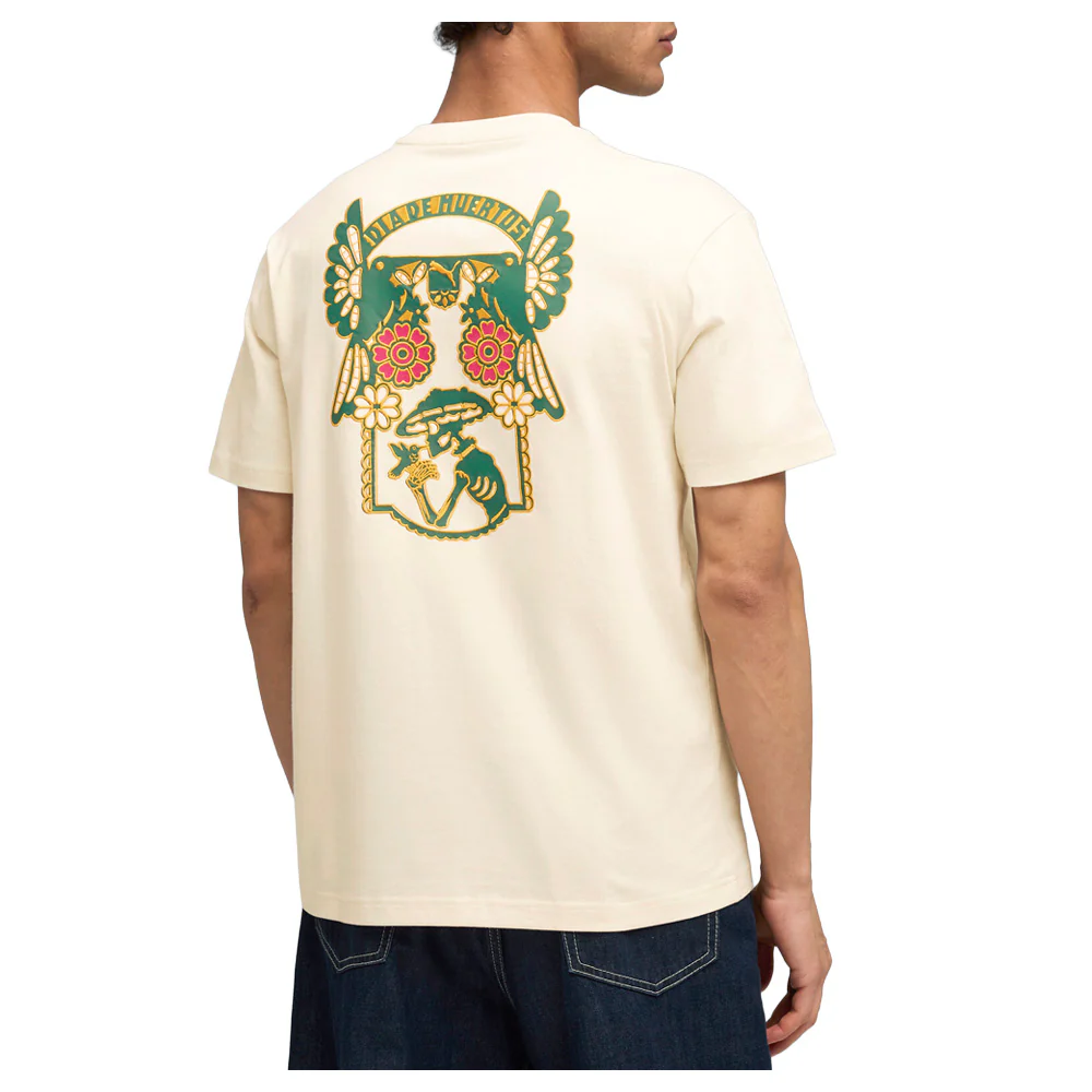 Wardrobe Essentials Dia De Muertos Relaxed Crew Neck Short Sleeve T-Shirt - Image 4