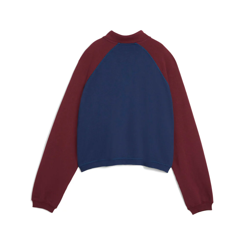 Wardrobe Essentials NYC Henley Crew Neck Sweatshirt - Image 2