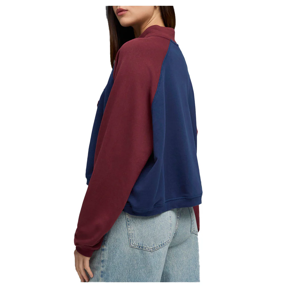 Wardrobe Essentials NYC Henley Crew Neck Sweatshirt - Image 4