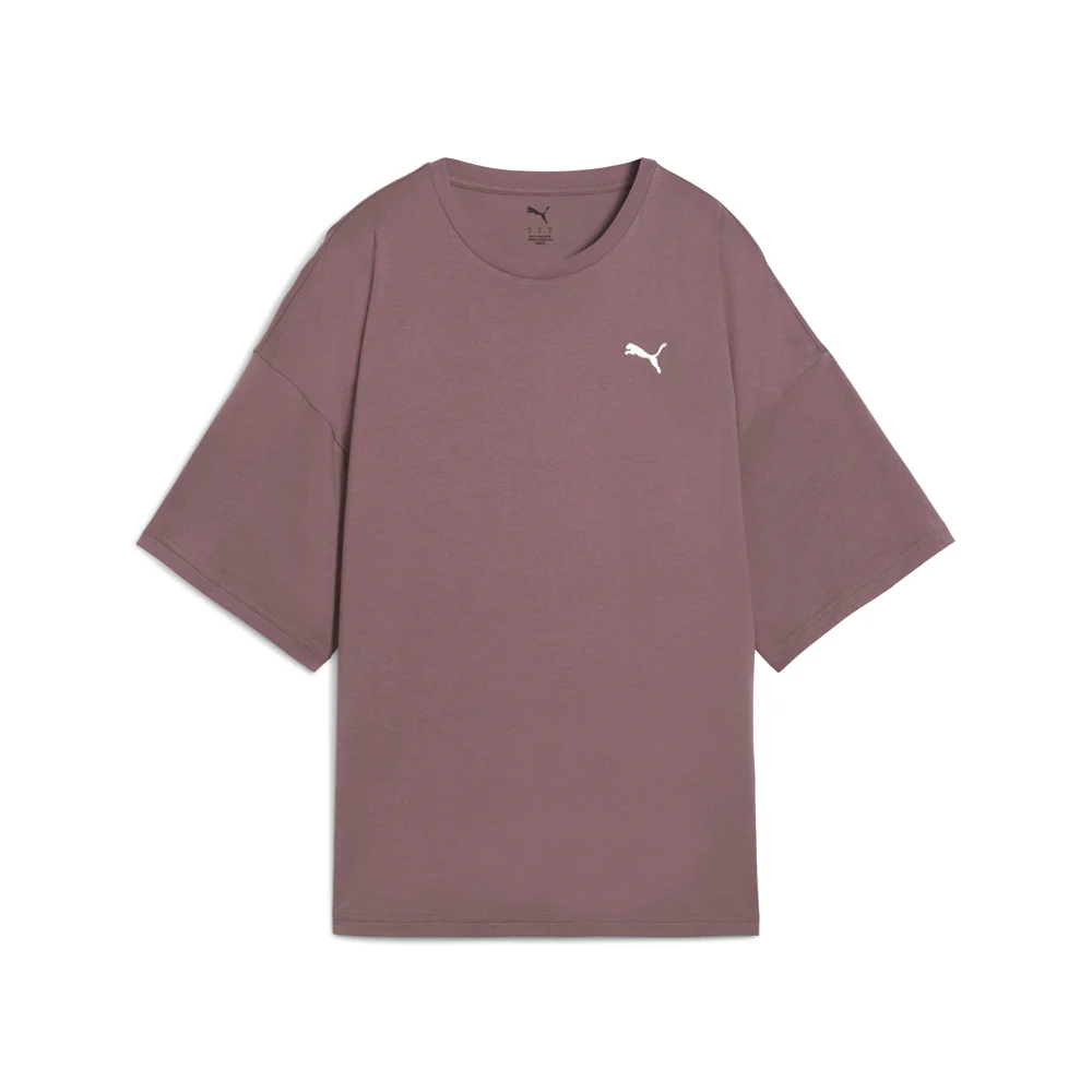 Wardrobe Essentials Oversized Crew Neck Short Sleeve T-Shirt