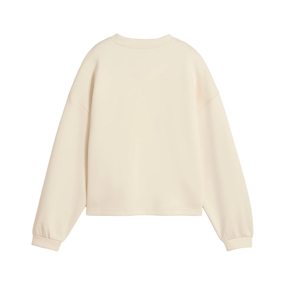 Wardrobe Essentials Oversized Crew Neck Long Sleeve Sweatshirt - Image 2