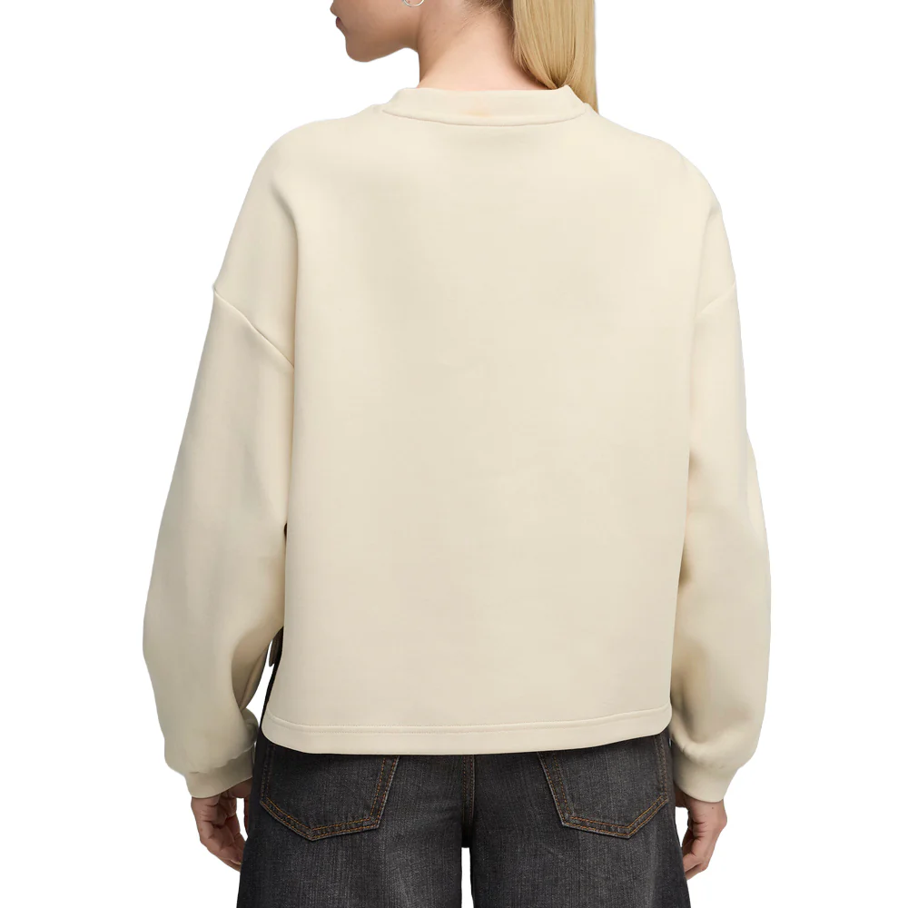 Wardrobe Essentials Oversized Crew Neck Long Sleeve Sweatshirt - Image 4