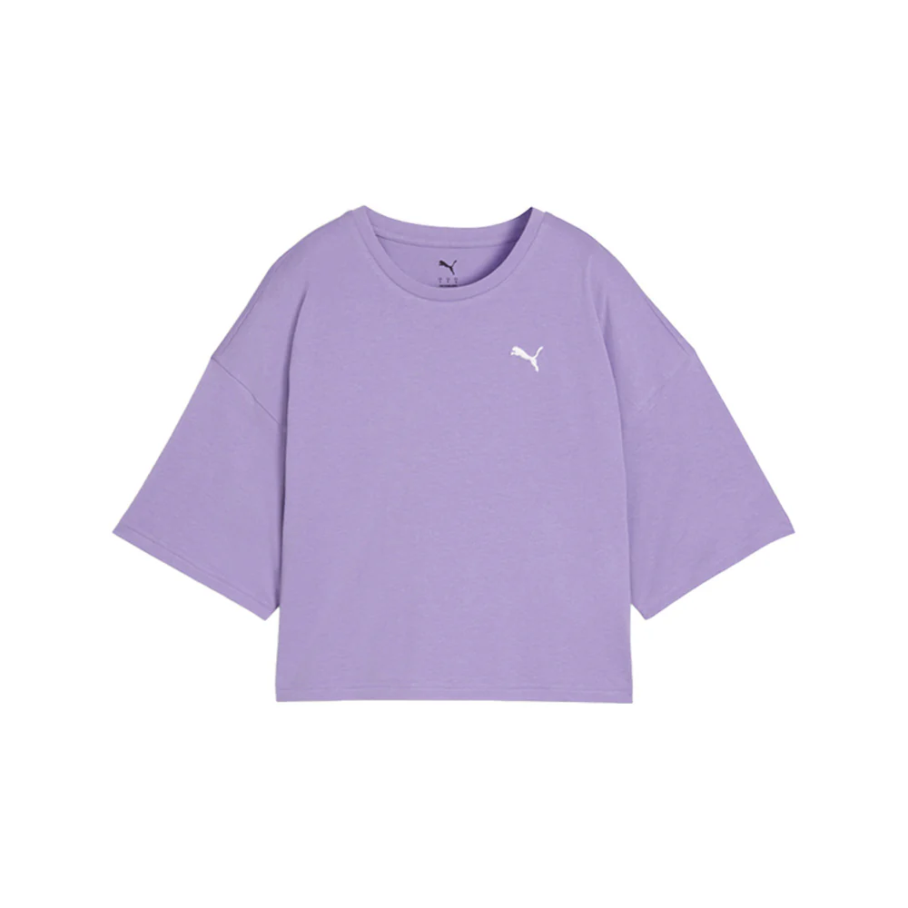 Wardrobe Essentials Oversized Crew Neck Short Sleeve T-Shirt