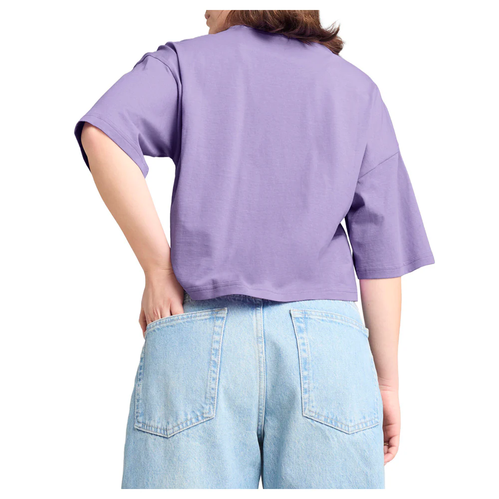 Wardrobe Essentials Oversized Crew Neck Short Sleeve T-Shirt - Image 4