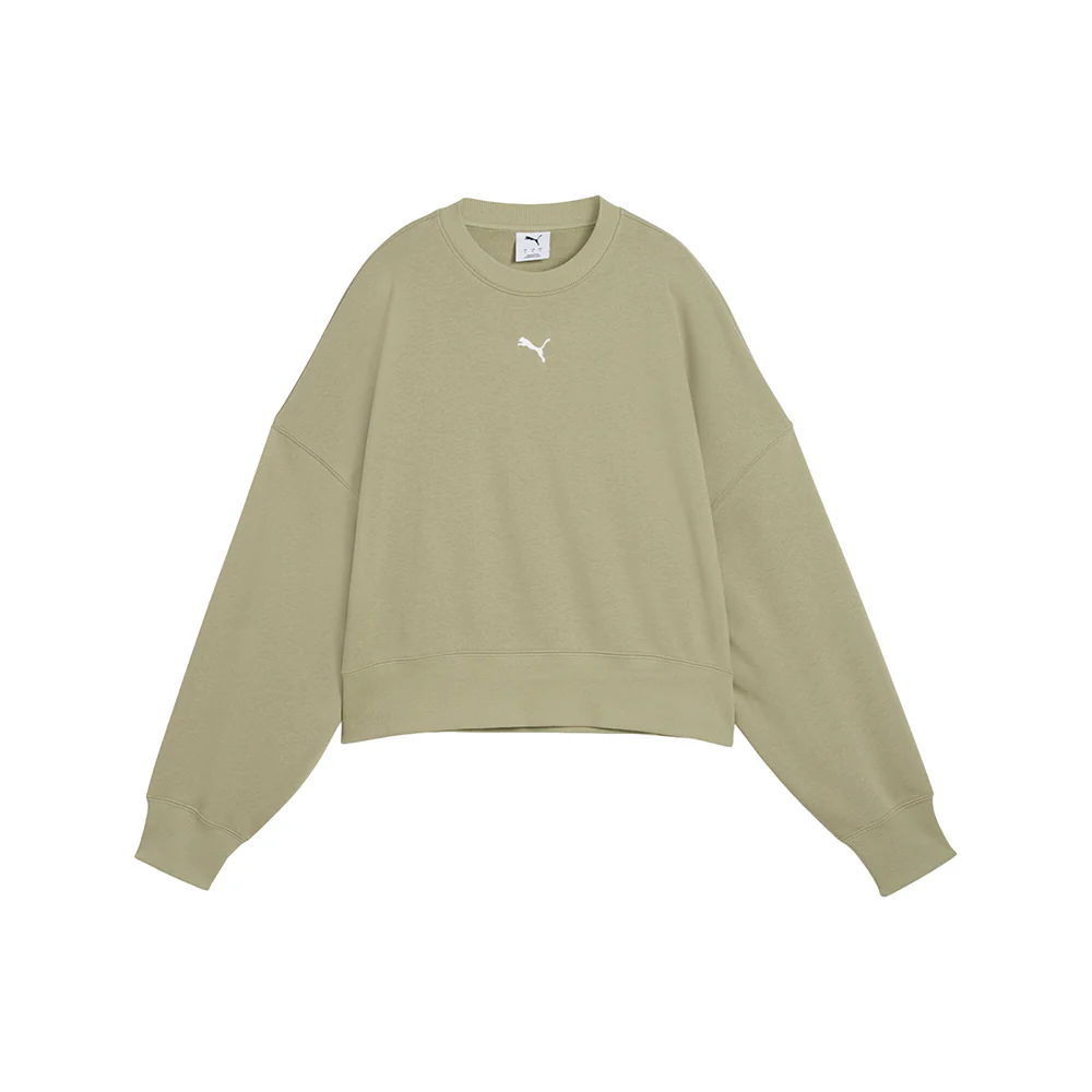Wardrobe Essentials Oversized Crew Neck Sweatshirt