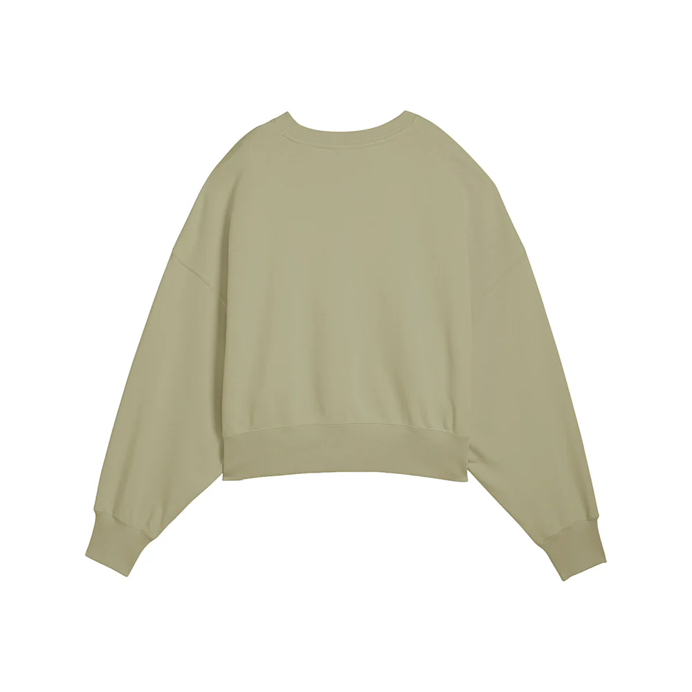 Wardrobe Essentials Oversized Crew Neck Sweatshirt - Image 2