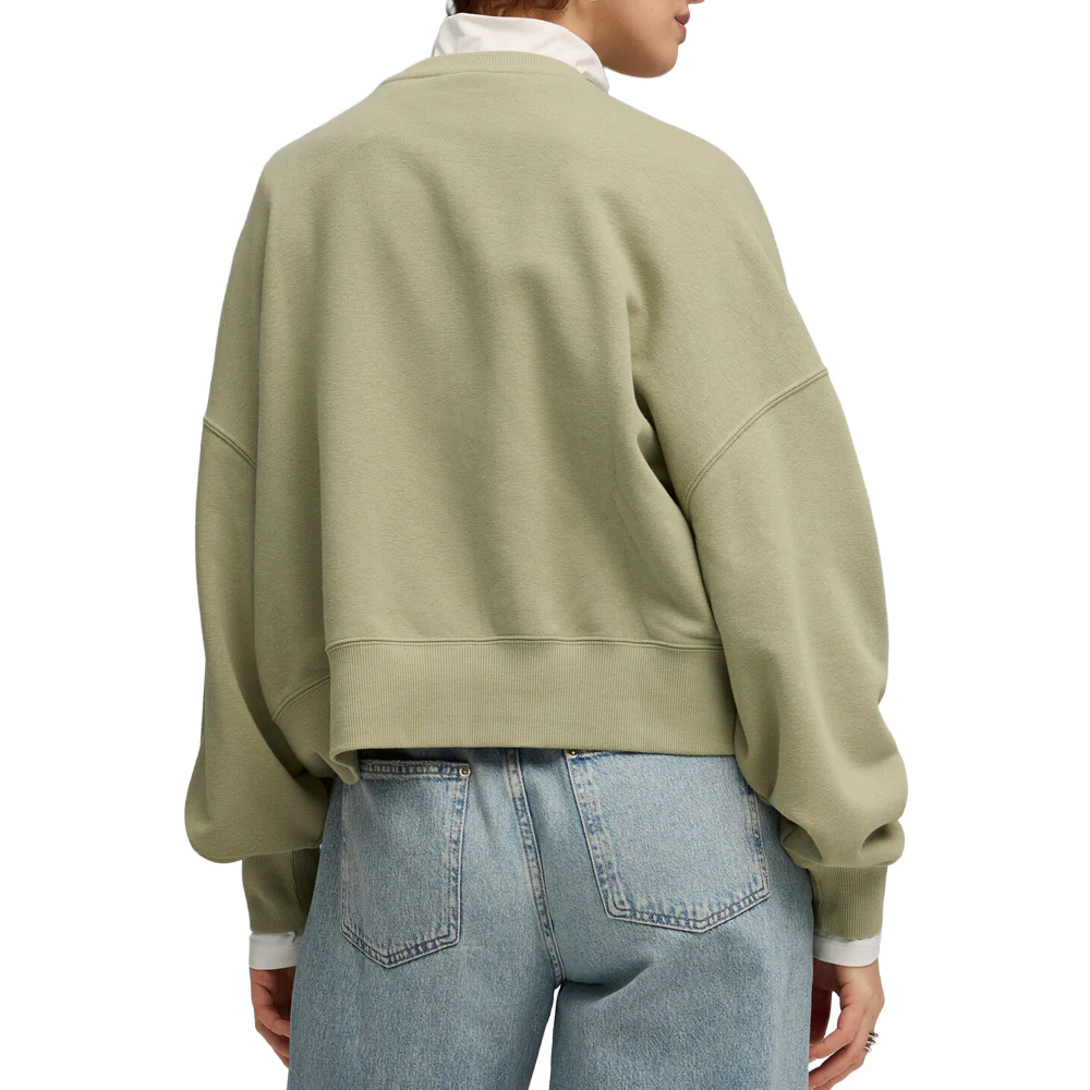 Wardrobe Essentials Oversized Crew Neck Sweatshirt - Image 4