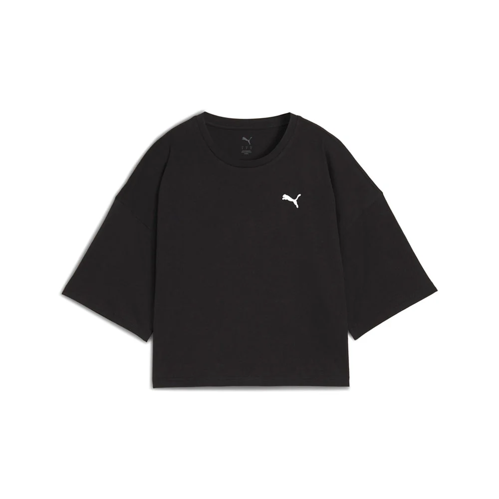 Wardrobe Essentials Oversized Crew Neck Short Sleeve T-Shirt