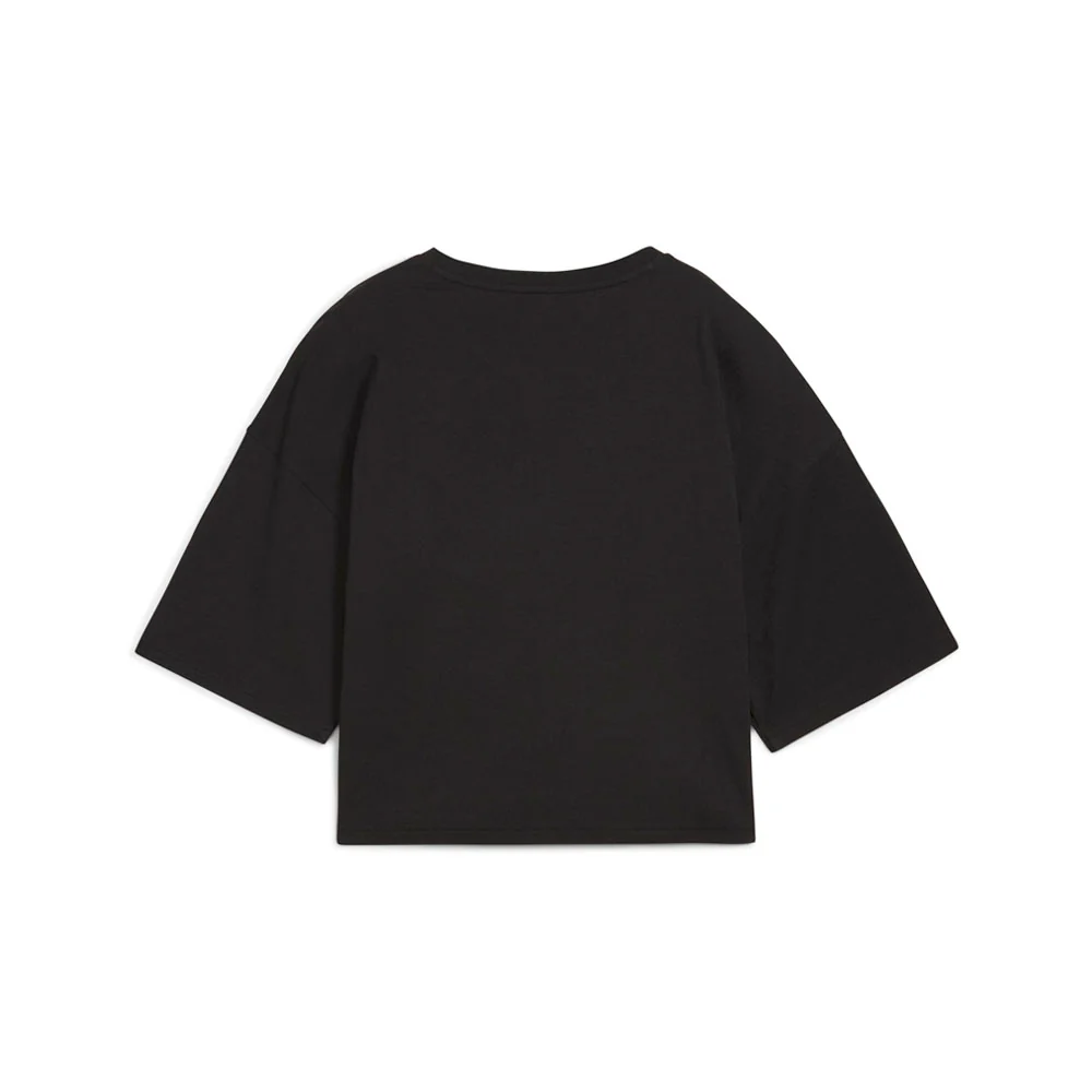 Wardrobe Essentials Oversized Crew Neck Short Sleeve T-Shirt - Image 2