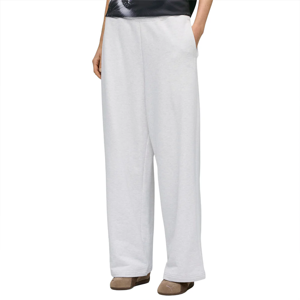 Wardrobe Essentials Peach Touch Slouchy Sweatpants - Image 3