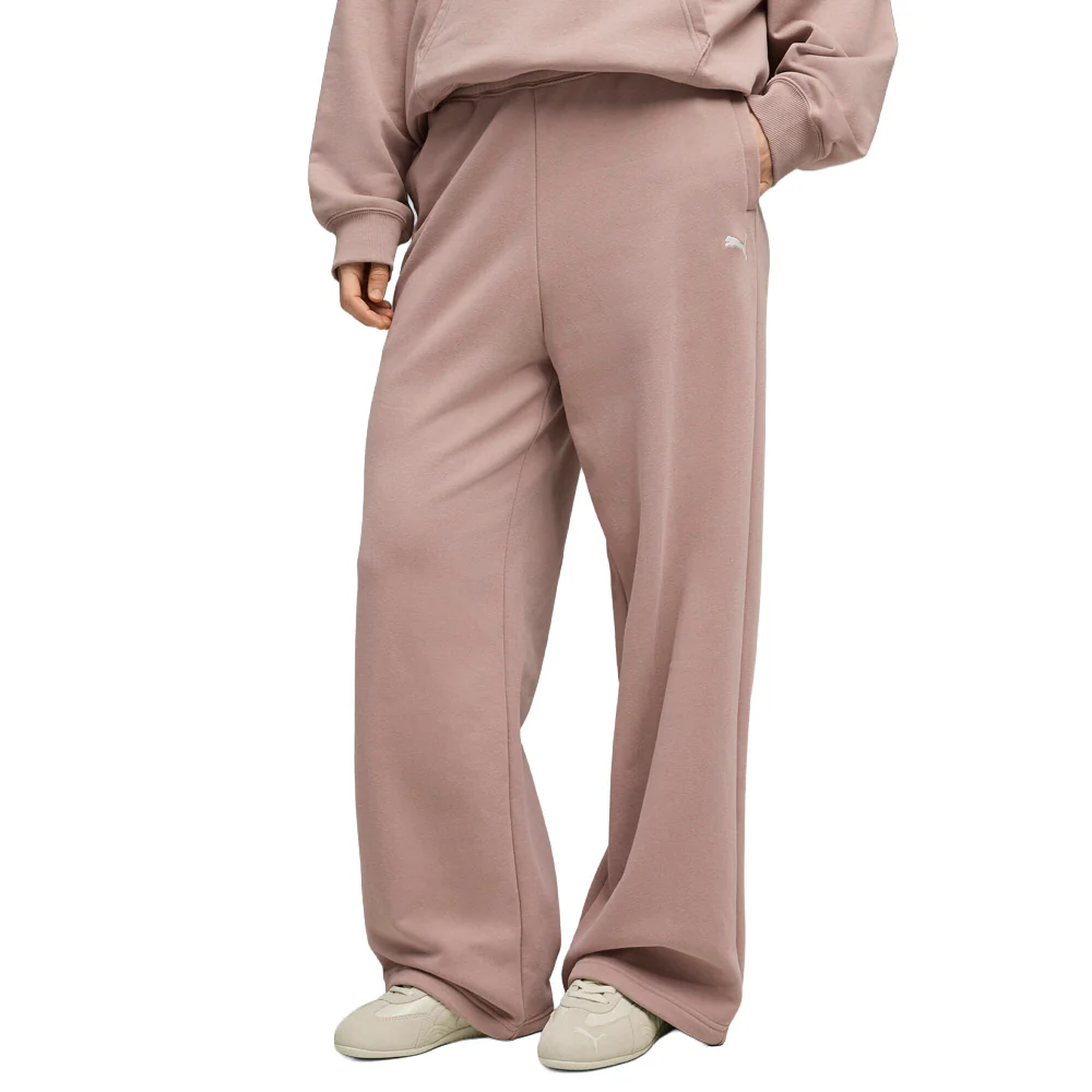Wardrobe Essentials Peach Touch Slouchy Sweatpants - Image 3