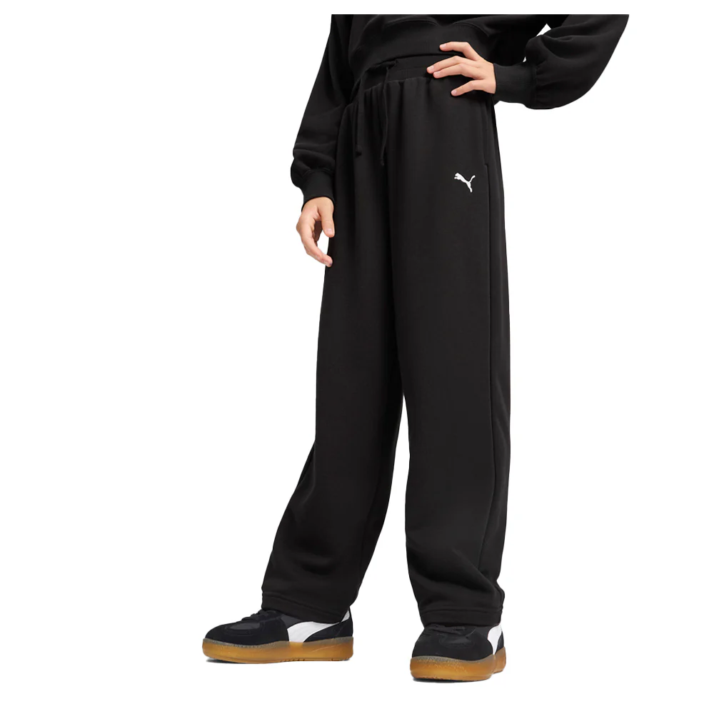 Wardrobe Essentials Relaxed Wide Leg Sweatpants (Youth) - Image 3