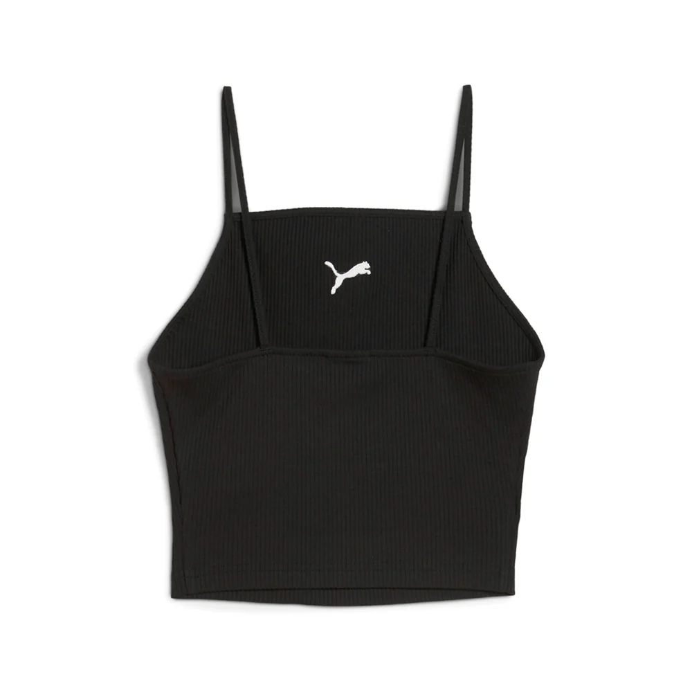 Wardrobe Essentials Ribbed Crew Neck Tank Top - Image 2