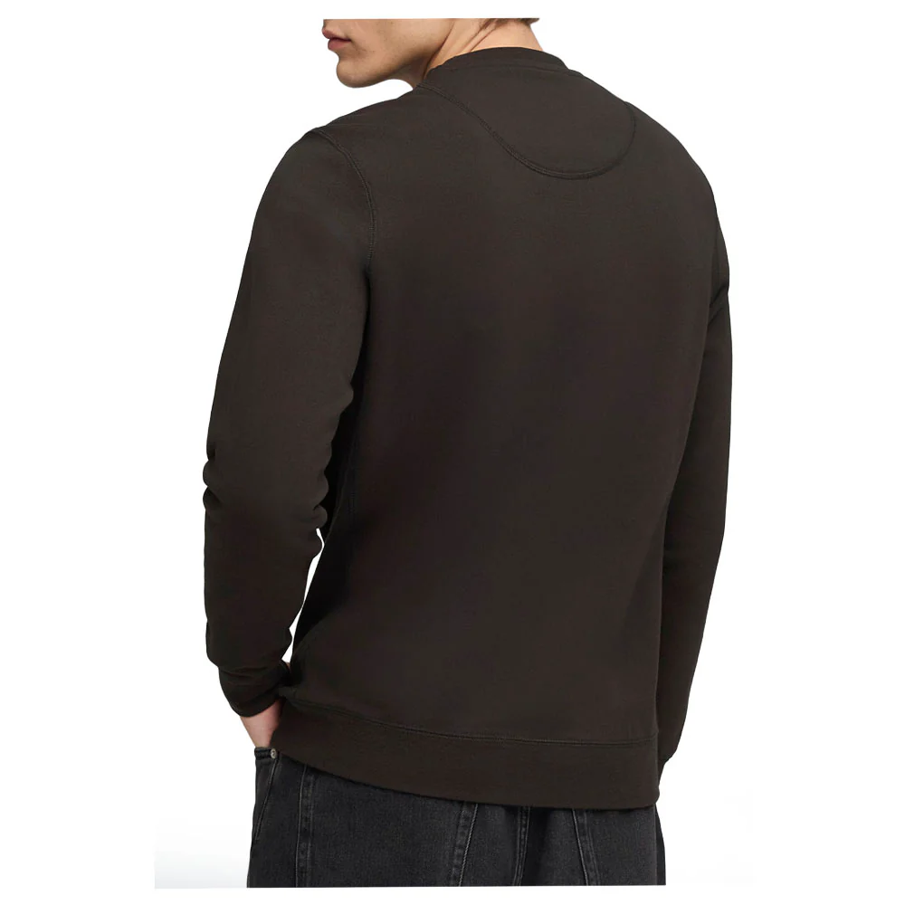 Wardrobe Essentials Suede Crew Neck Sweatshirt - Image 4