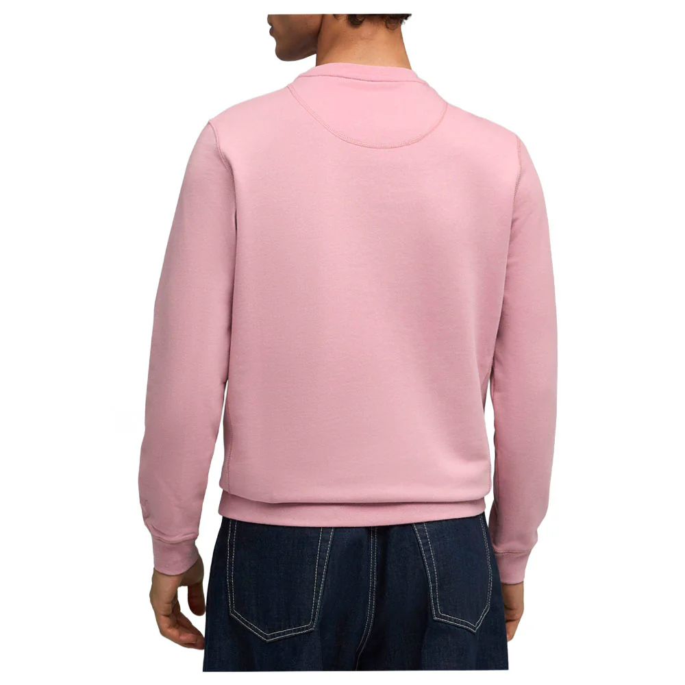 Wardrobe Essentials Suede Crew Neck Sweatshirt - Image 4