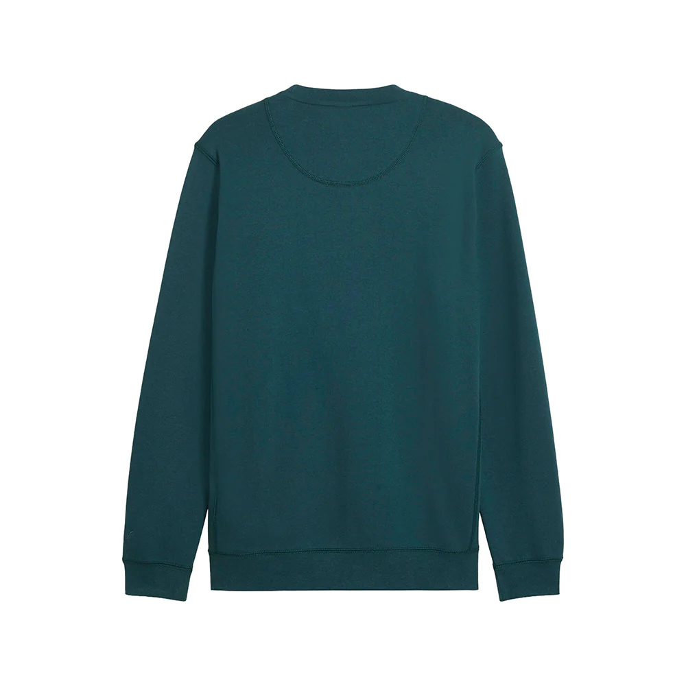 Wardrobe Essentials Suede Crew Neck Sweatshirt - Image 2