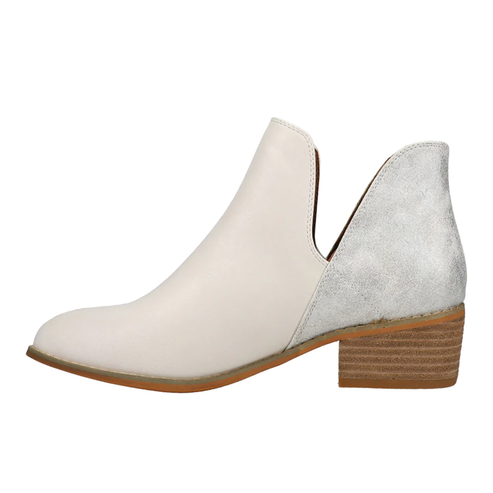 Wayland Stars Round Toe Cowboy Booties - Image 3