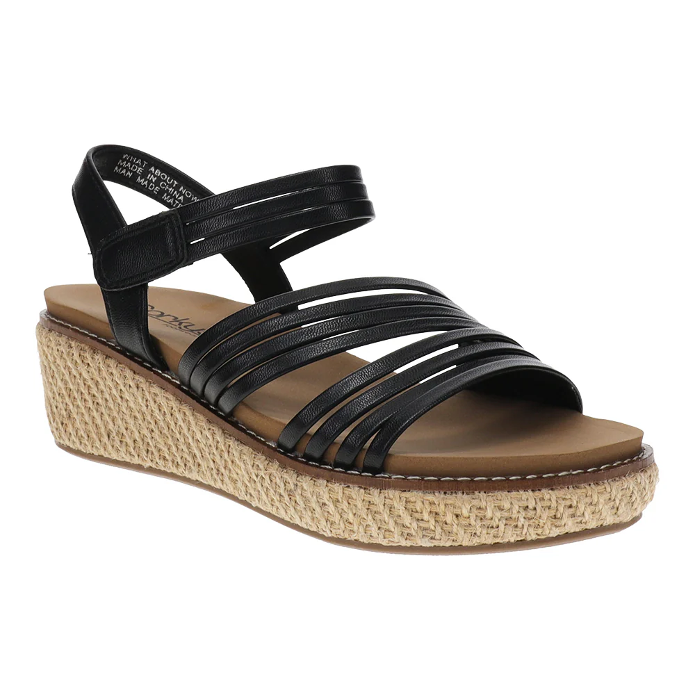 What About Now Strappy Wedge Sandals - Image 2