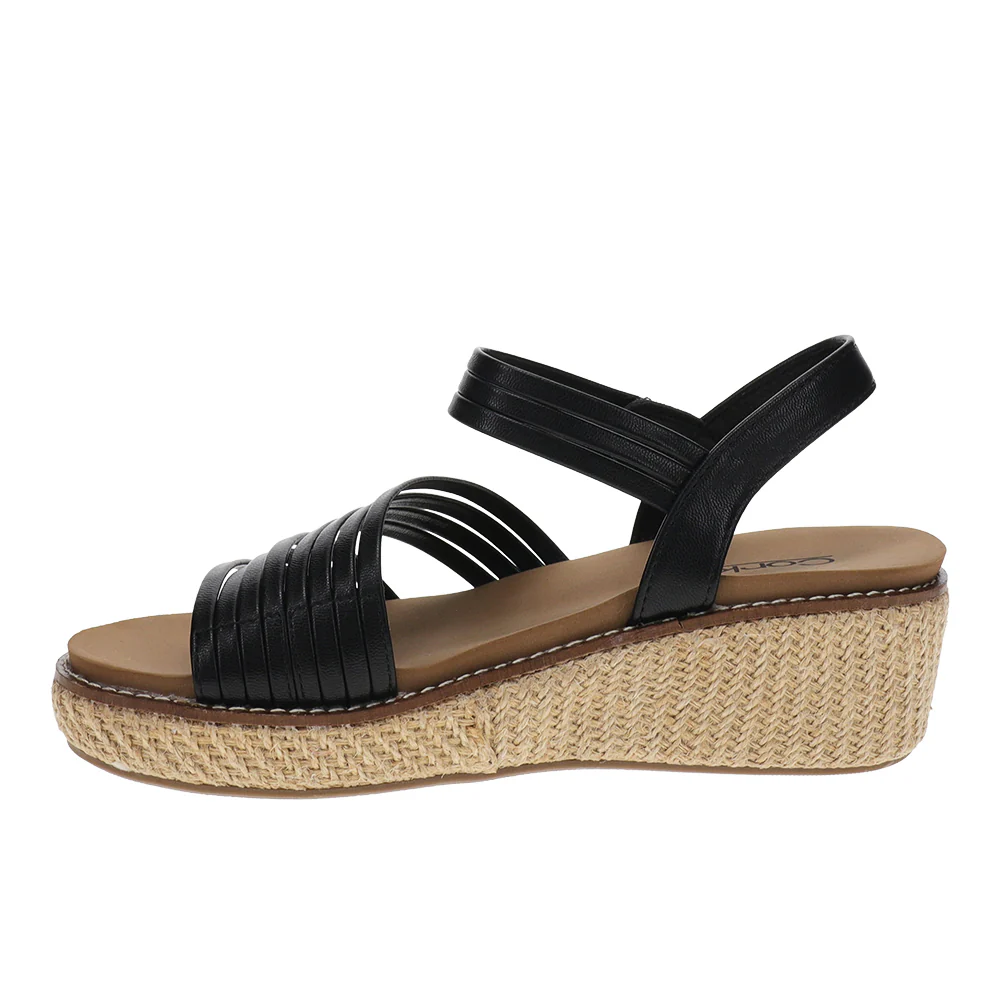What About Now Strappy Wedge Sandals - Image 3