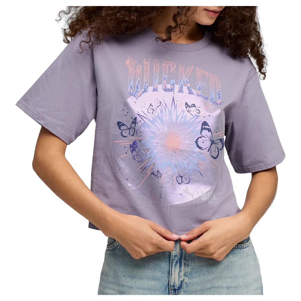 PUMA X WICKED Goodness Graphic Crew Neck Short Sleeve T-Shirt - Image 3