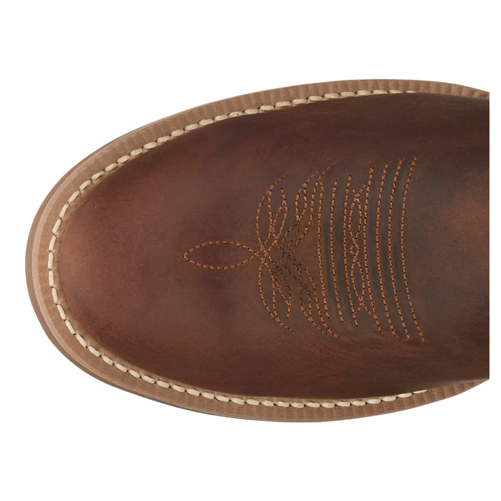 Wild Bill Round Toe Pull On Cowboy Boots - Image 4
