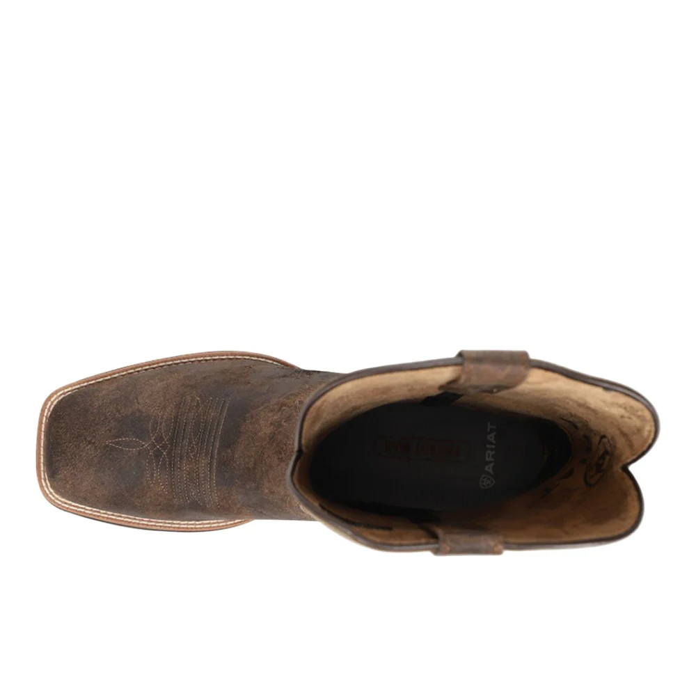 Wilder Embroidered Square Toe Pull On Cowboy Boots - Image 4