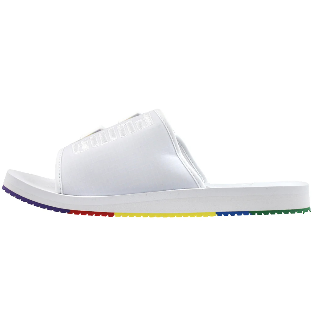 Wilo Lux Nylon Multicolor Slide Sandals - Image 3