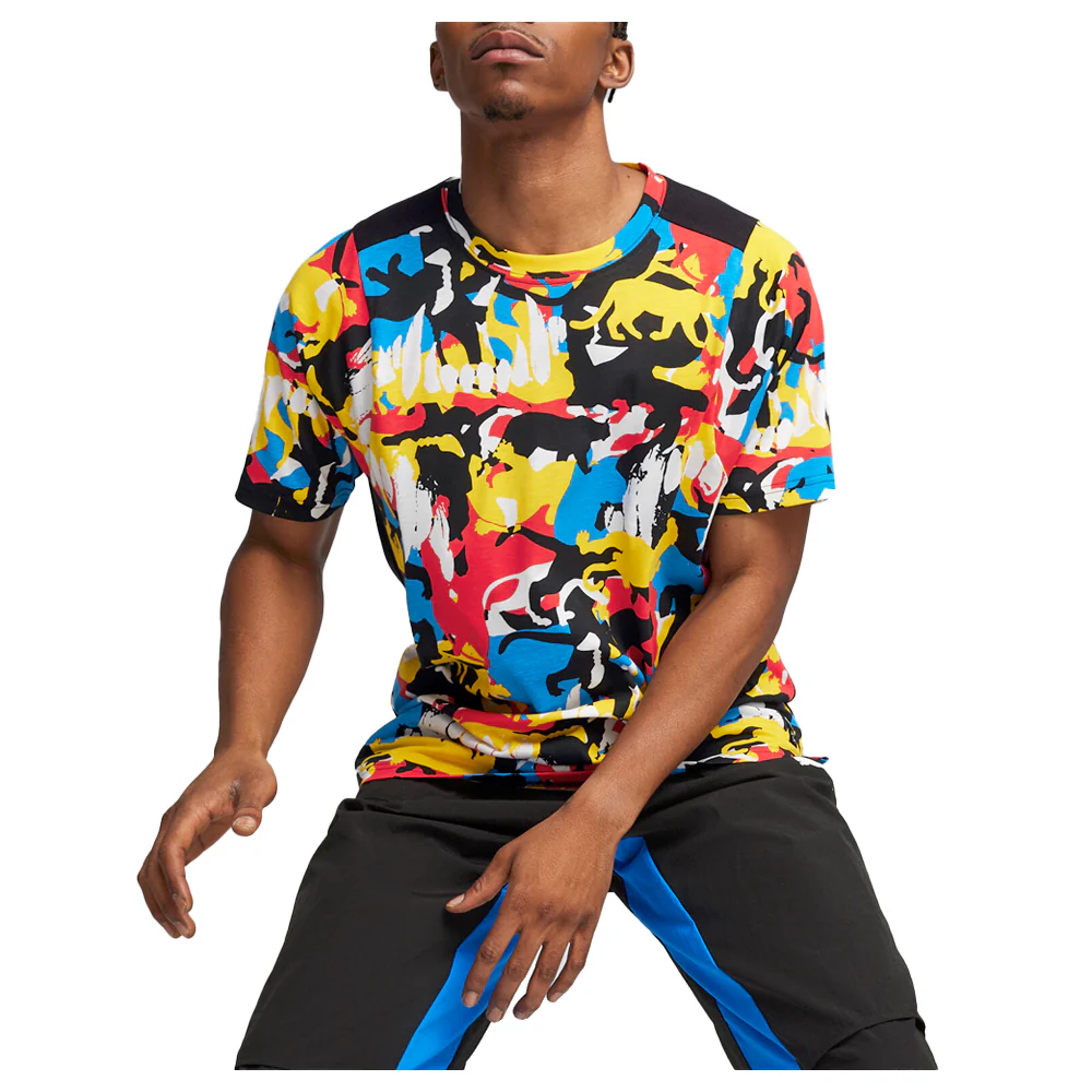 Winners Circle Graphic Crew Neck Short Sleeve T-Shirt - Image 3