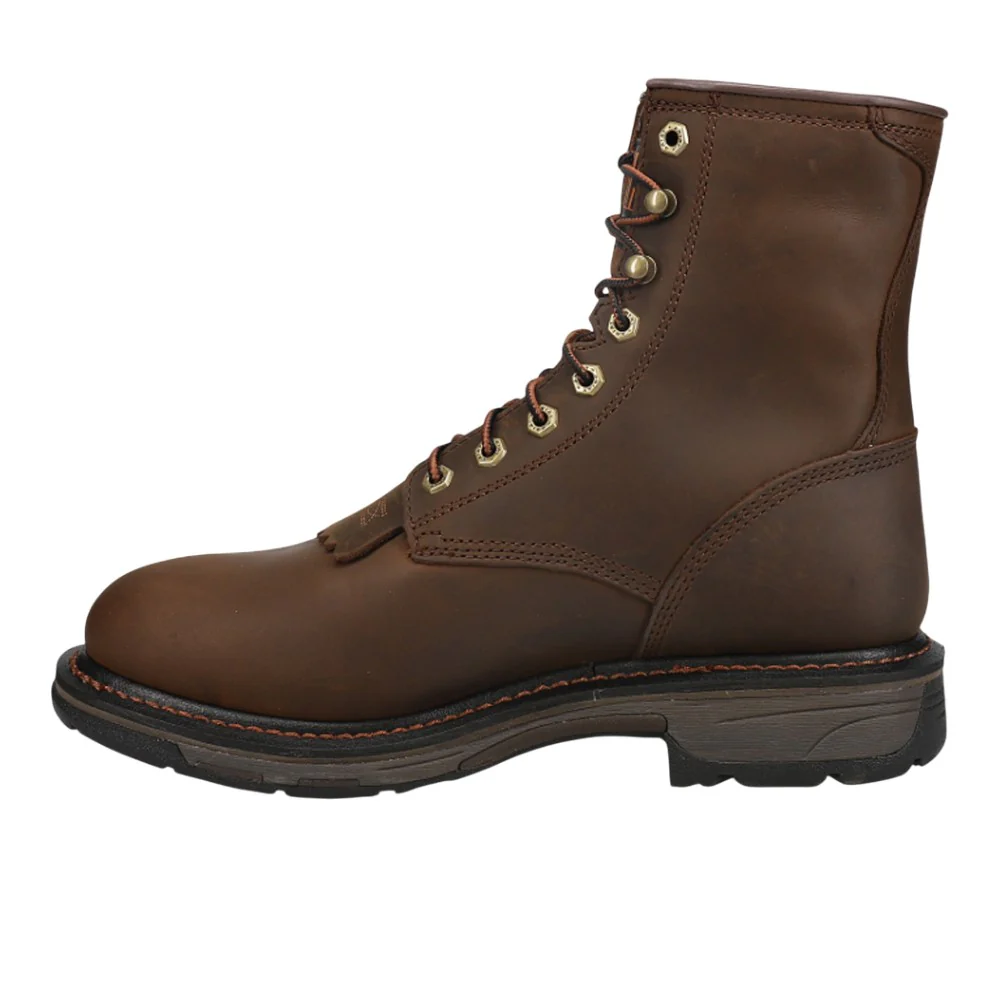 Workhog 8 Inch Lace Up Electrical Hazard Soft Toe Work Boots - Image 3