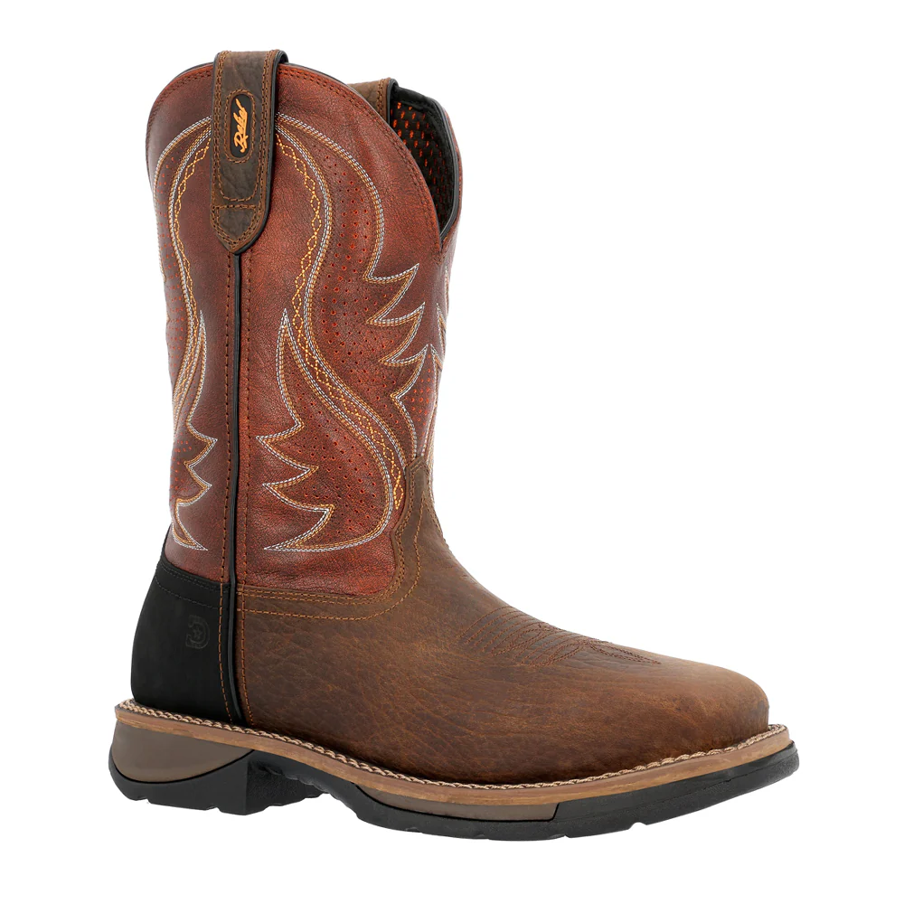 Workin' Rebel 11 Inch Slip Resistant Square Toe Work Boots - Image 2