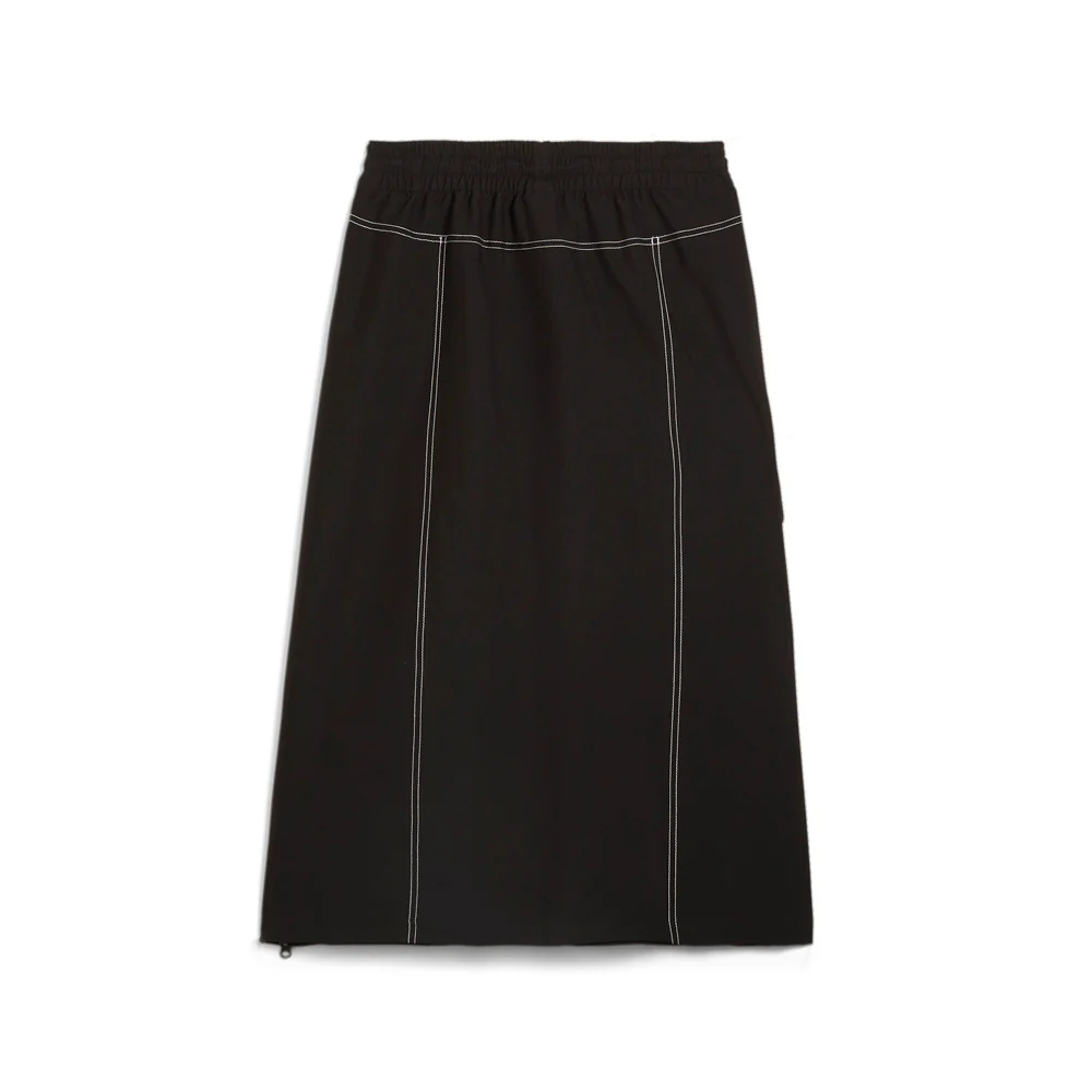 PUMA X X-GIRL Woven Midi Skirt - Image 2