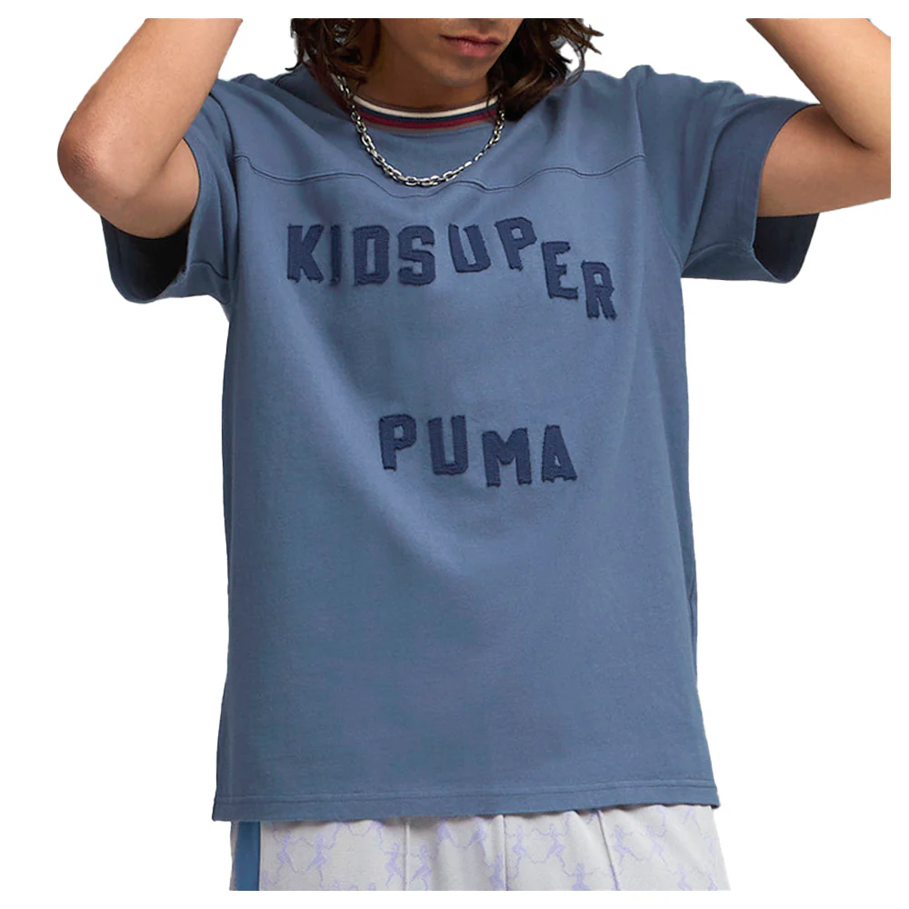 PUMA X KIDSUPER Graphic Crew Neck Short Sleeve T-Shirt - Image 5