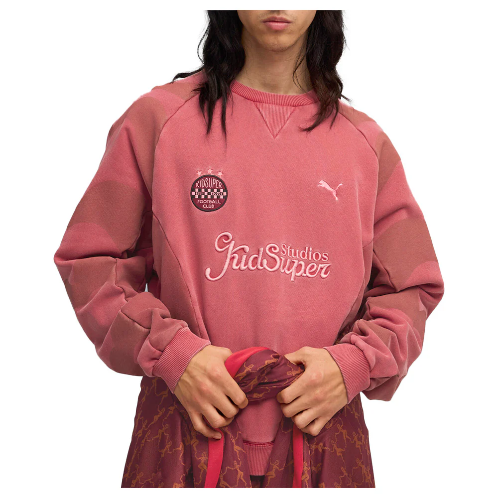 PUMA X KIDSUPER Crew Pullover Sweatshirt - Image 3