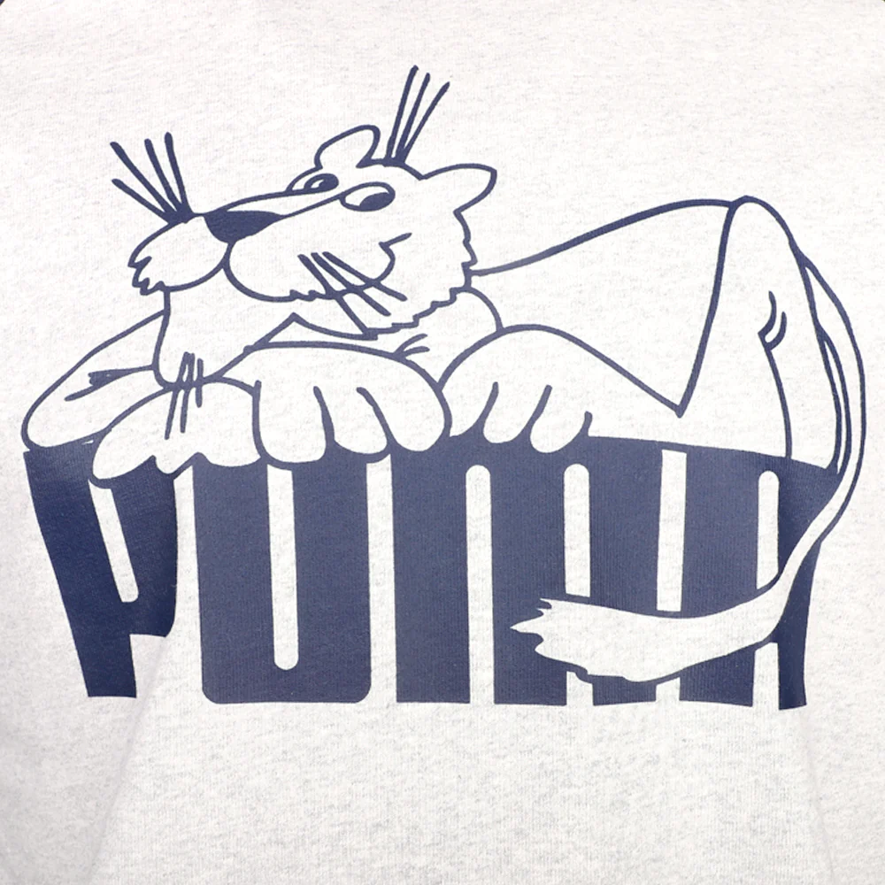 PUMA X NOAH Graphic Crew Neck 3/4 Sleeve T-Shirt - Image 4