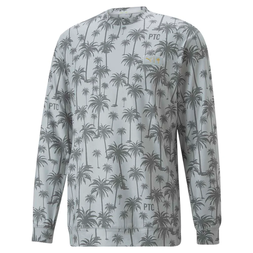 PUMA X PALM TREE CREW Lightweight Crew Neck Sweatshirt