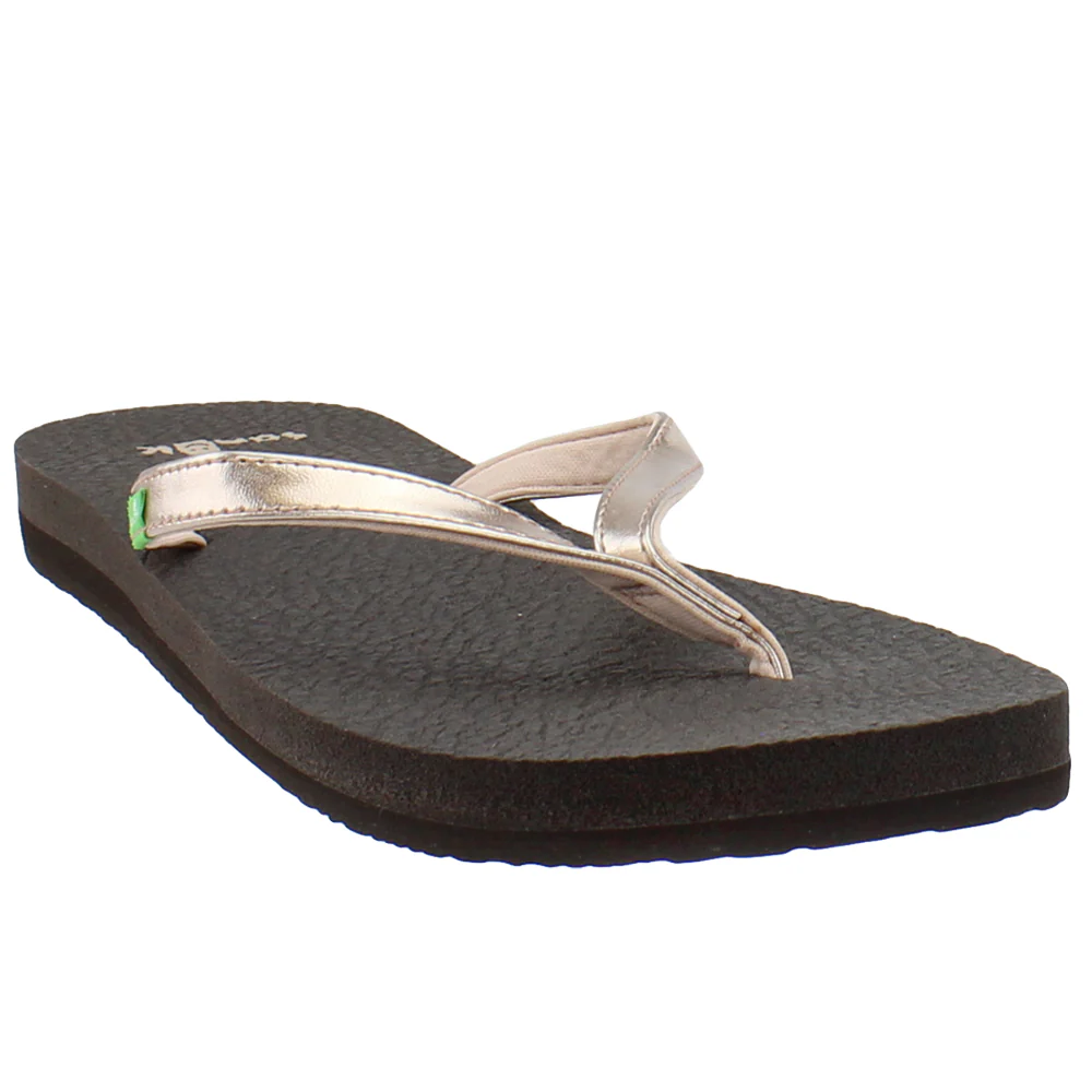 Yoga Spree 4 Metallic Flip Flops - Image 2