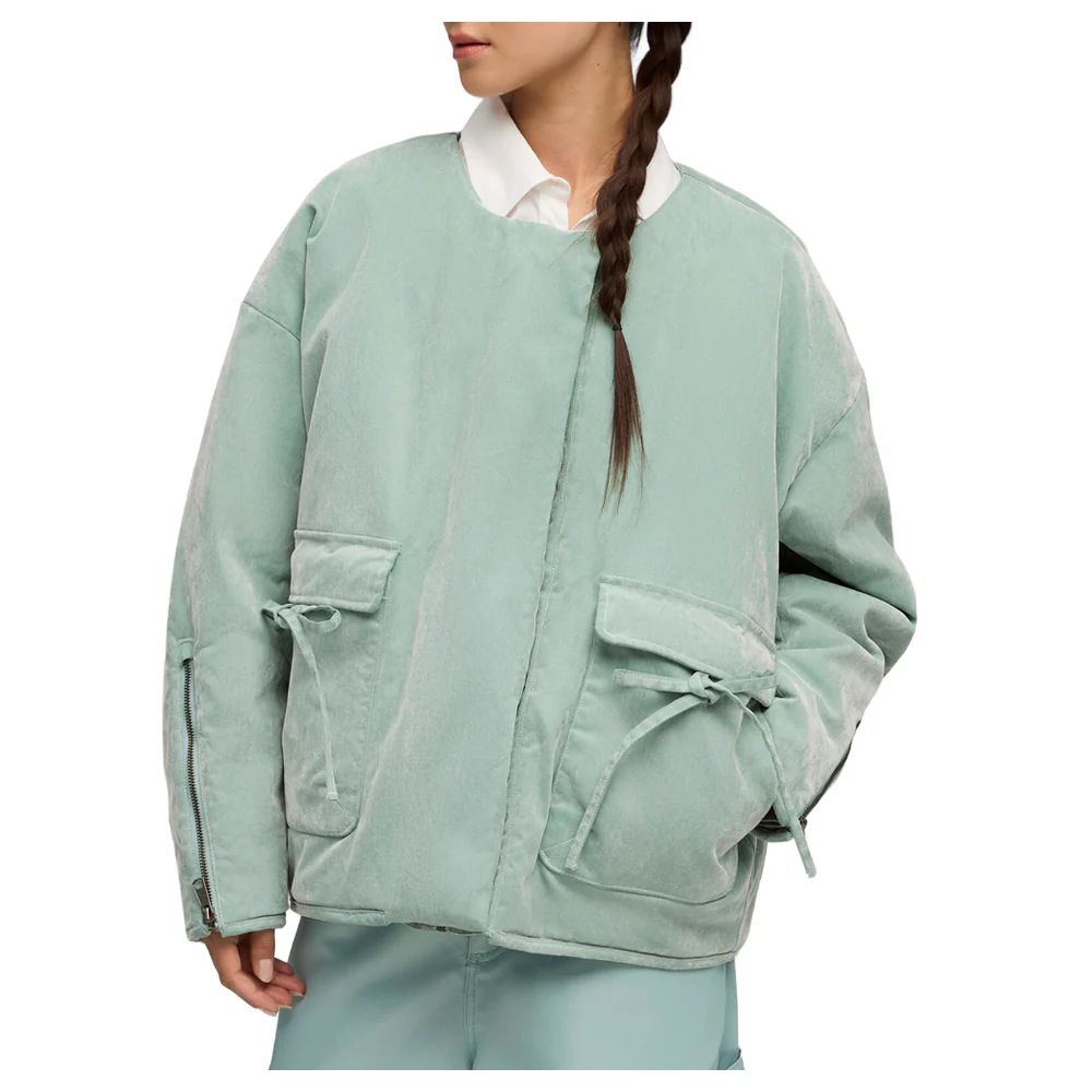 Yona Full Zip Twill Jacket - Image 3
