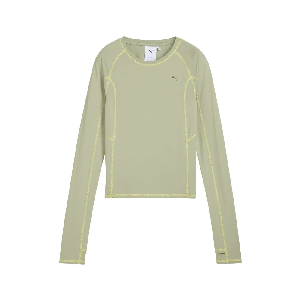Yona Tight Crew Neck Long Sleeve T-Shirt