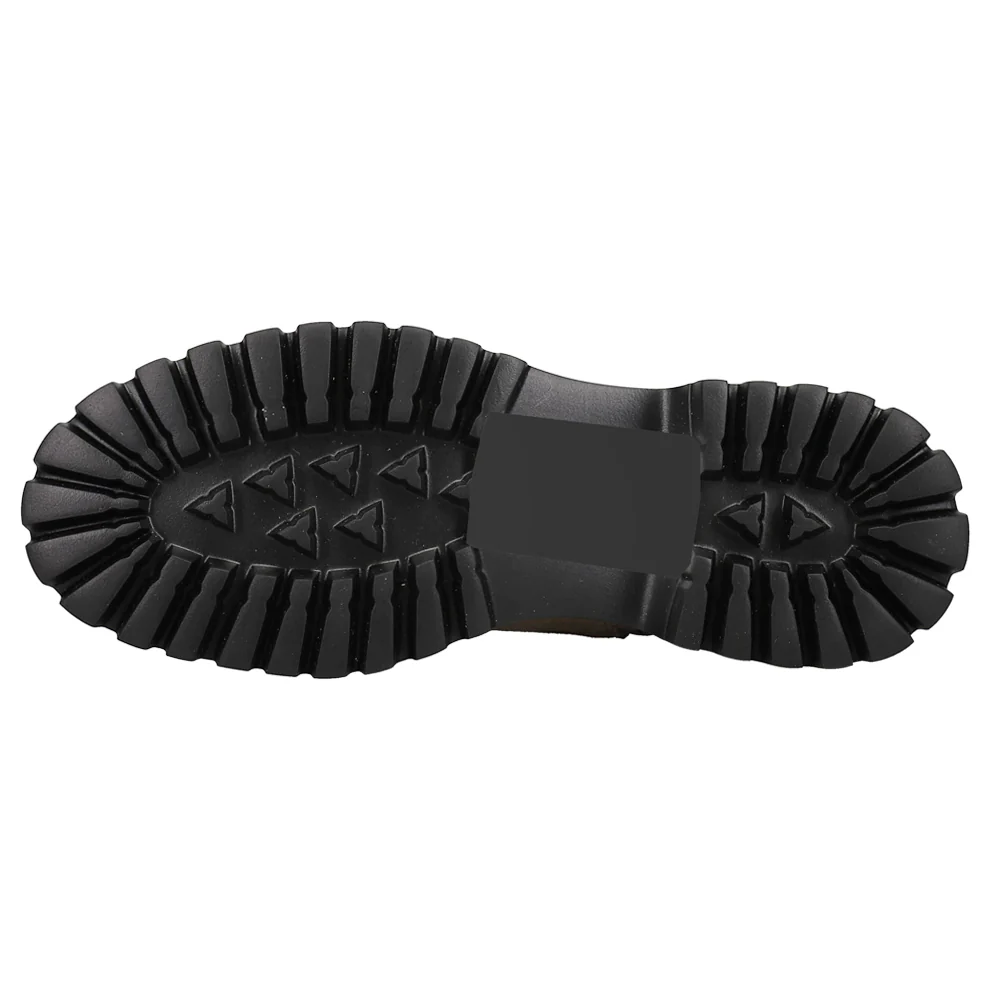 Zabou Round Toe Lace Up Boots - Image 5